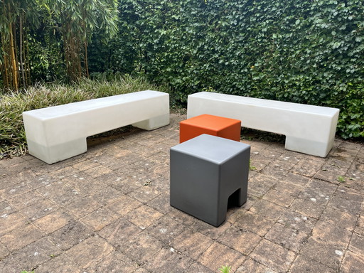 Set da giardino Pankotta/Puffotto. DesignBruno Rainaldi