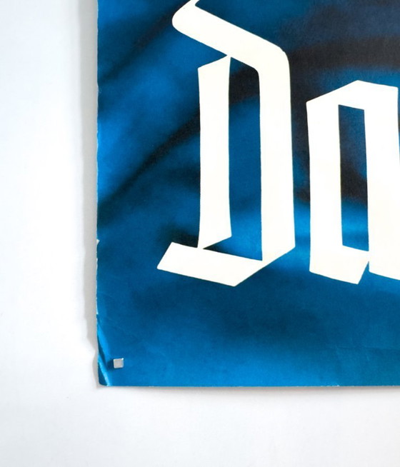 Image 1 of Originele vintage Dallmayr-Kaffee Poster | 1970s | Duitse koffie reclameplaat | 119 x 84cm (A0)