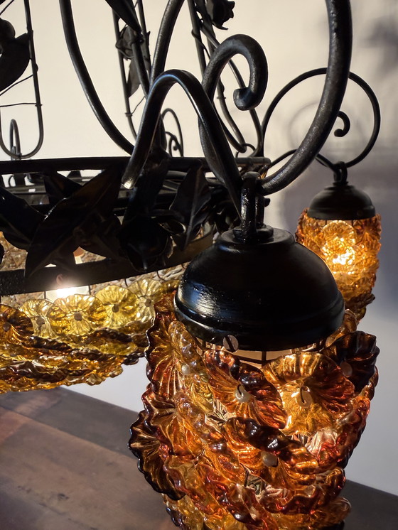 Image 1 of Kroonluchter Murano 1950/60