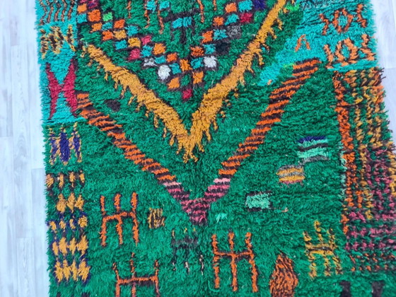 Handgefertigter traditioneller Teppich 250cm x 150cm Marokkanisch – Teppiche & Läufer, Wool (photo 6 of 11)
