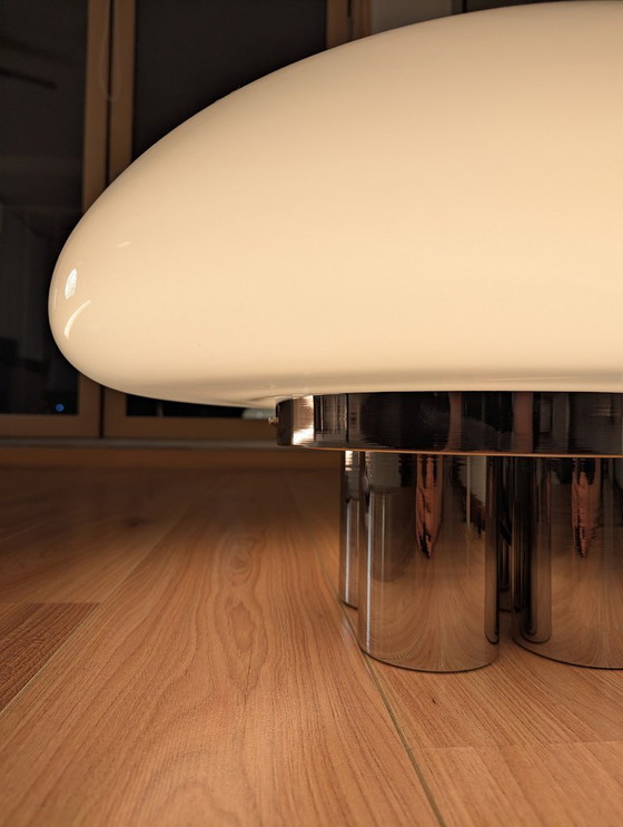 Image 1 of Sergio Mazza & Giuliana Gramigna “Magnolia” XL Table Lamp – Quattrifolio (1973)