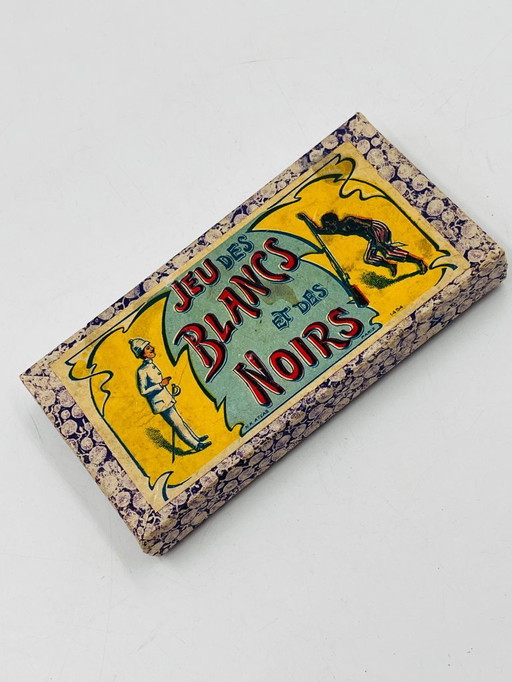Jeu des blancs et des noirs Art déco
