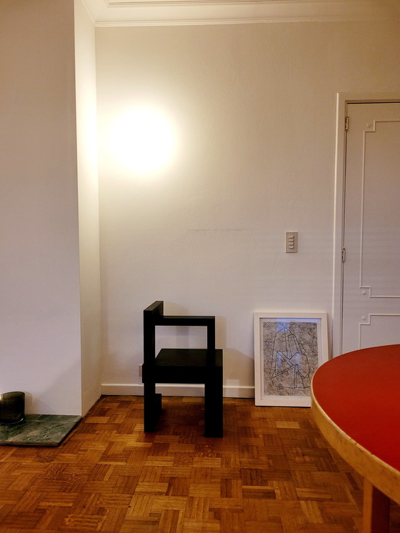 Image 1 of Steltman Chair Gerrit T. Rietveld Numbered Edition with Certificate Rietveld by Rietveld