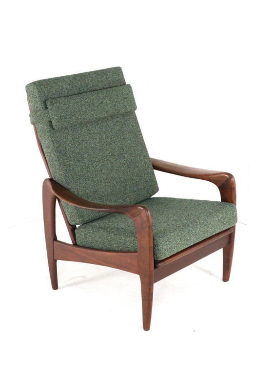 Image 1 of Fauteuil Ster, modèle homme, style vintage, capitonné