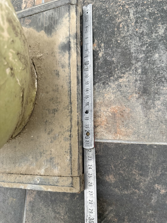 Image 1 of Zeldzaam botanisch model van gips uit de jaren 1920, brutalistische Bauhaus-stijl.