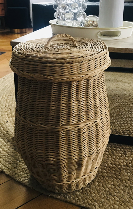 Image 1 of Rattan Storage Basket