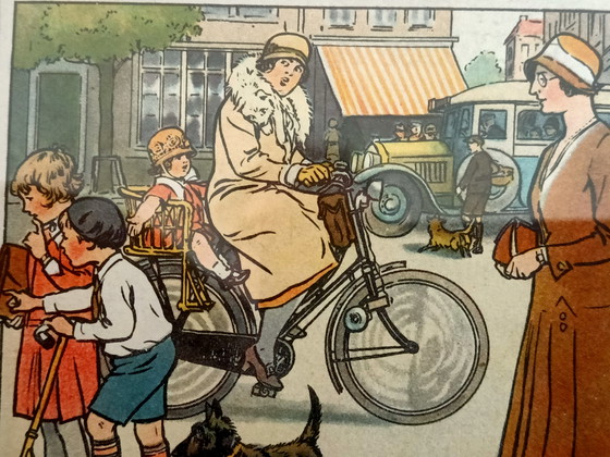 Image 1 of Vintage Ot en sien prenten setje babykamer, kinderkamer, wanddecoratie 