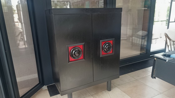 Image 1 of Brutalist cabinet De Coene style
