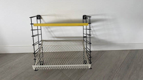 Image 1 of Support mural Tomado avec étagère à magazines 70s