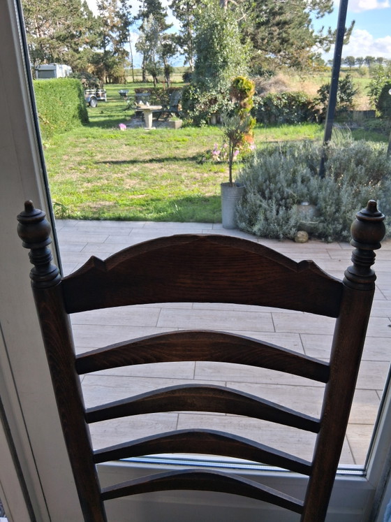 Brabantse Antiche Knopstoelen – Sedie da pranzo, Wood, Wicker (photo 4 of 5)