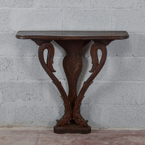Kleine Empire Stijl Wandconsole