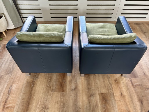 2 poltrone Leolux Antonia