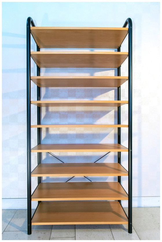 Image 1 of Superbo sistema di scaffalature modulari/libreria vintage Niklas 1980 Ikea