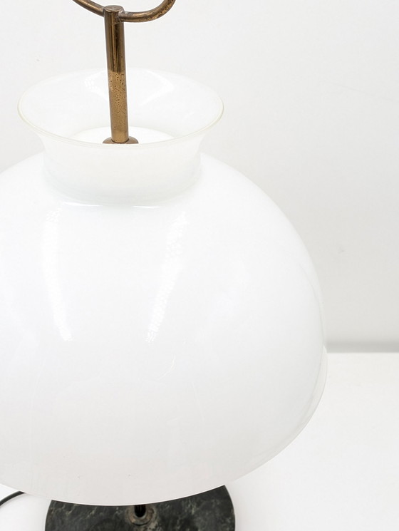 Image 1 of Azucena - Ignazio Gardella - Tafellamp - Arenzano - Messing, Glas