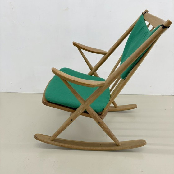 Frank Reenskaug Voor Bramin Schommelstoel Model 182 – Schommelstoelen, Wood (photo 8 of 14)