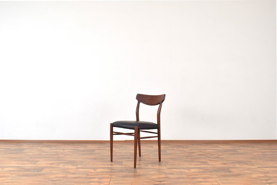 Image 1 of Mid-Century Teak Dining Chairs by Gustav Herkströter for Lübke, 1960s, Set of 4