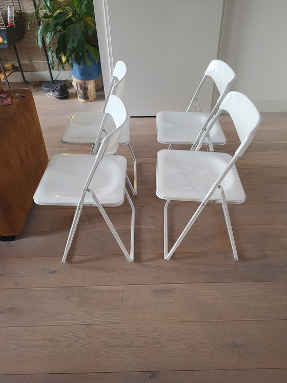Image 1 of 4x Ted klapstoelen Niels Gammelgaard