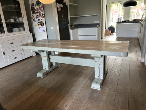 Piet Hein Eek balkentafel in sloophout