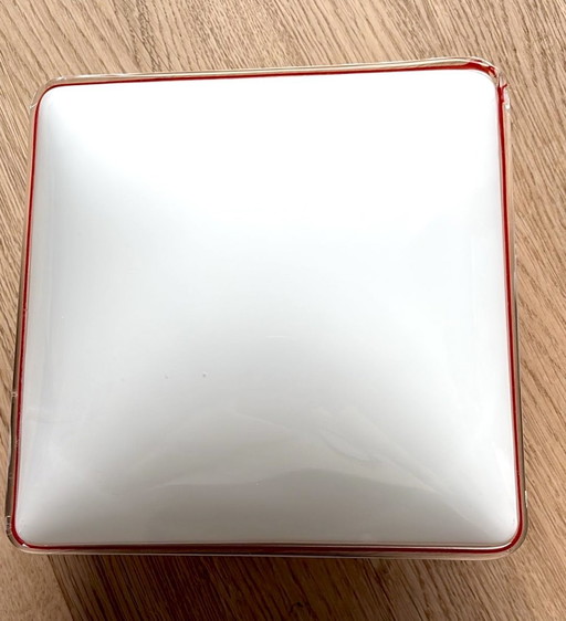 Vintage Decken- / Wandleuchte aus Muranoglas