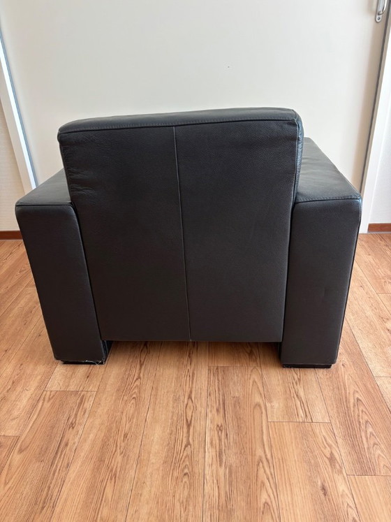 Leather Armchair in Good Condition (photo 5 of 5)