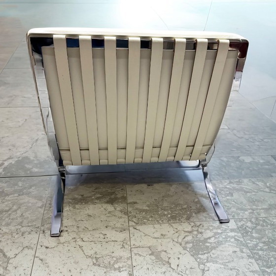 Image 1 of Sedia e ottomana originali Knoll Barcelona — Mies van der Rohe