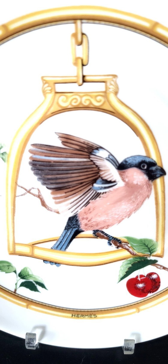 Image 1 of Hermès Paris Porcelain "The Stirrup Perch"