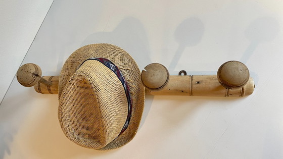 Image 1 of Perchero estilo bambú, década de 1920