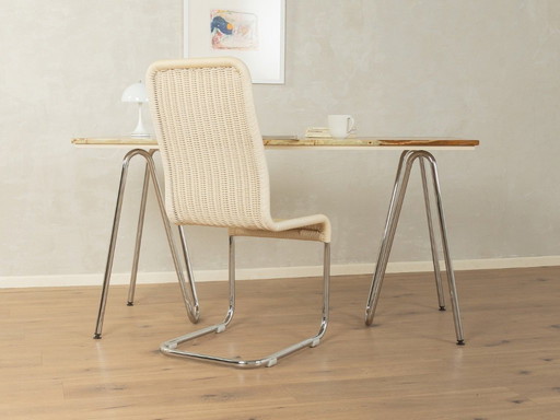 Escritorio único de mármol ónix, década de 1970, vintage