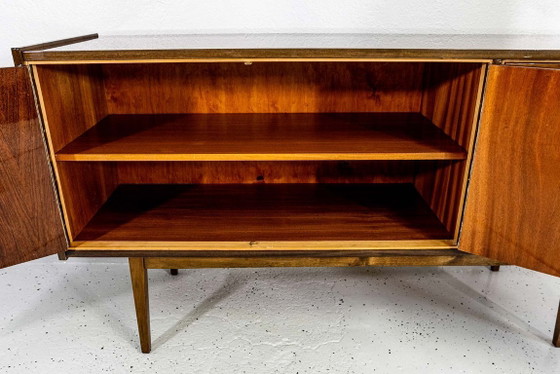Image 1 of Mid Century Walnut Sideboard By S. Albracht, Poland, 1972
