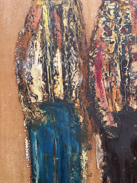 Image 1 of Tony Venneman (XX) - tres figuras, 1969. Art brut