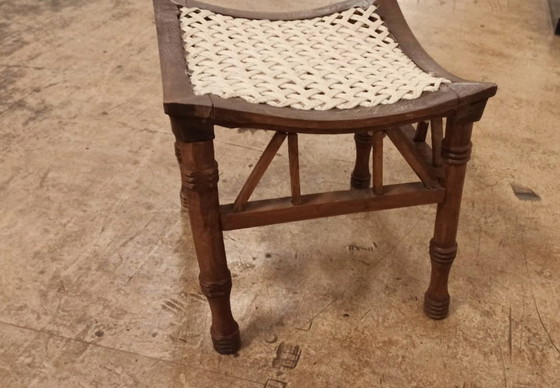 Image 1 of Kruk di Tebe in stile neo-egiziano d'epoca