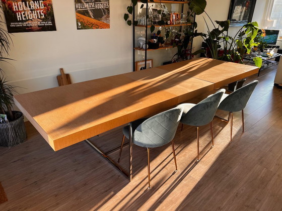 Image 1 of B&B Italia Athos dining table with extension option for even more people