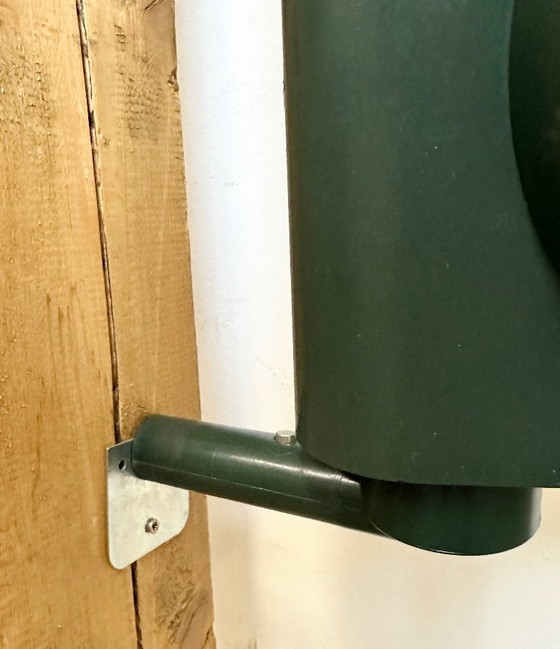 Image 1 of Vintage groene Italiaanse verkeerslichten, jaren 80