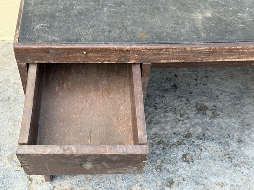Pierre Jeanneret [Escritorio Pigeon Hole] Sin restaurar