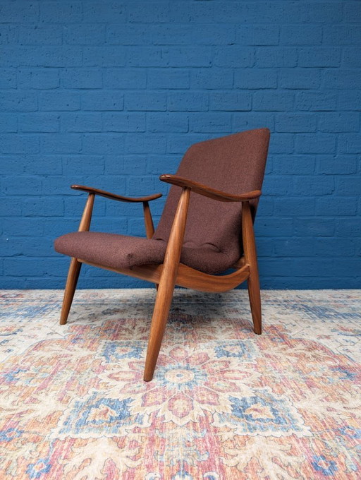 Poltrona vintage, Louis van Teeffelen per Wébé, anni '60