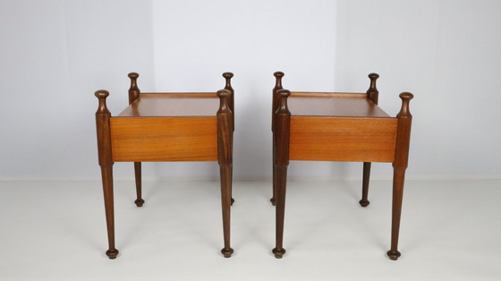 Image 1 of Juego de 2 mesillas de noche escandinavas