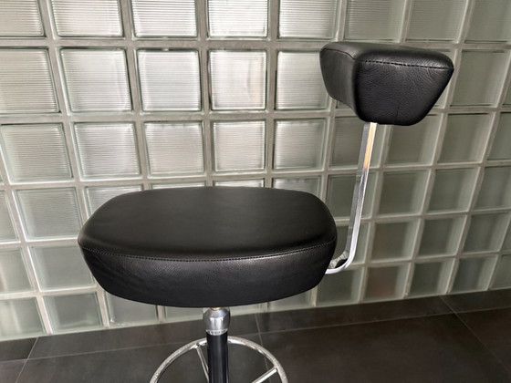 Vitra Perch Chair von George Nelson – Konferenzstuhl, Leather, Metal (photo 11 of 13)