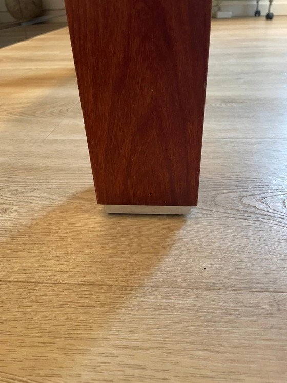 Design Walnut Dining Table Gelderland 6154T – Metal, Wood (photo 5 of 5)