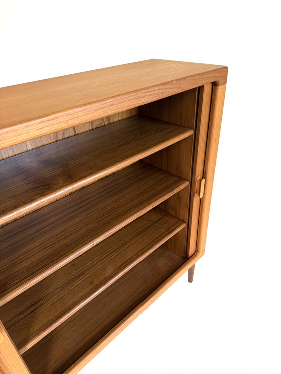 Image 1 of Vintage Deens teakhouten highboard, Silkeborg ‘80