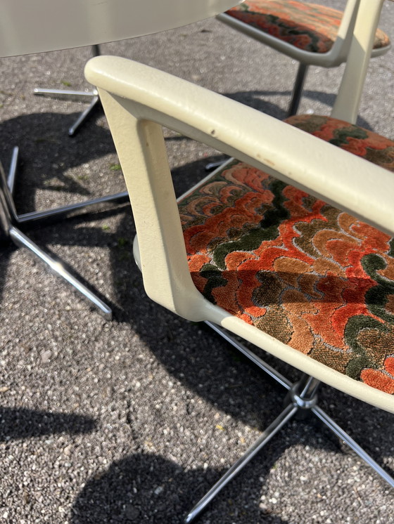 Image 1 of Konrad Schäfer 6 chairs + Dinner table