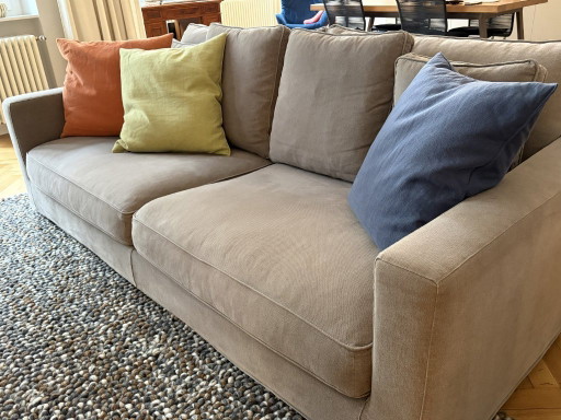 Roche Bobois 3-zitsbank LONG ISLAND grijze tint