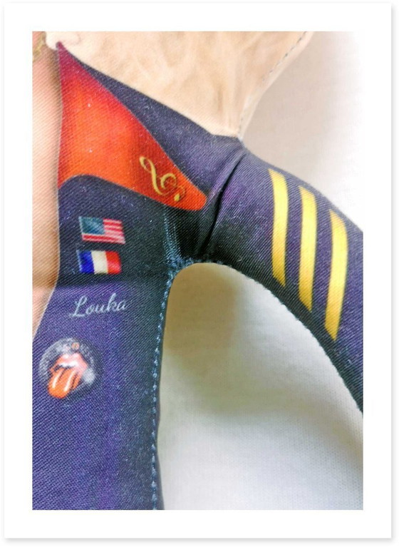 Image 1 of Cadeau Michel Polnareff | Décoration icône française | Poupée de collection artiste chanteur | Cadeau pour mélomane