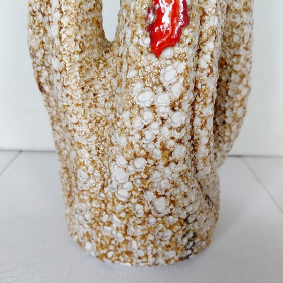 Vase Vallauris Fat Lava, Céramique Française Organique Années 60 – Ceramic (photo 6 of 15)