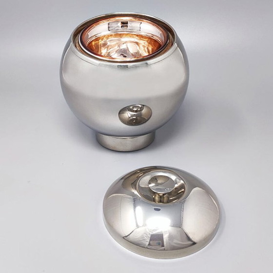 Image 1 of Splendido secchiello per il ghiaccio degli anni '60 di Aldo Tura per Macabo. Prodotto in Italia