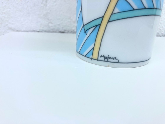 Image 1 of Vaso Rosenthal anni '80 Dorothy Hafner forma Tapio Wirkkala