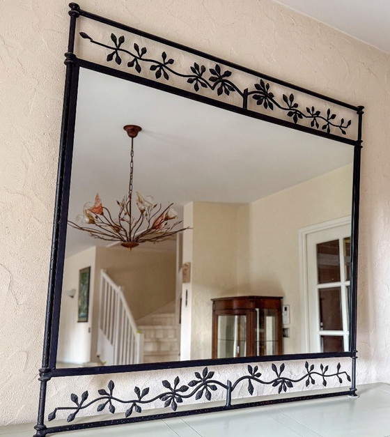 Image 1 of 1 Rochebobois smeedijzeren spiegel