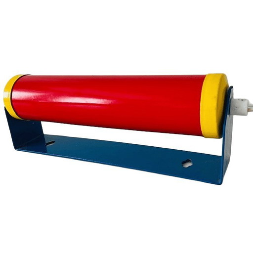 Applique murale vintage de style Memphis, à blocs de couleurs jaune, rouge et bleu, années 1980