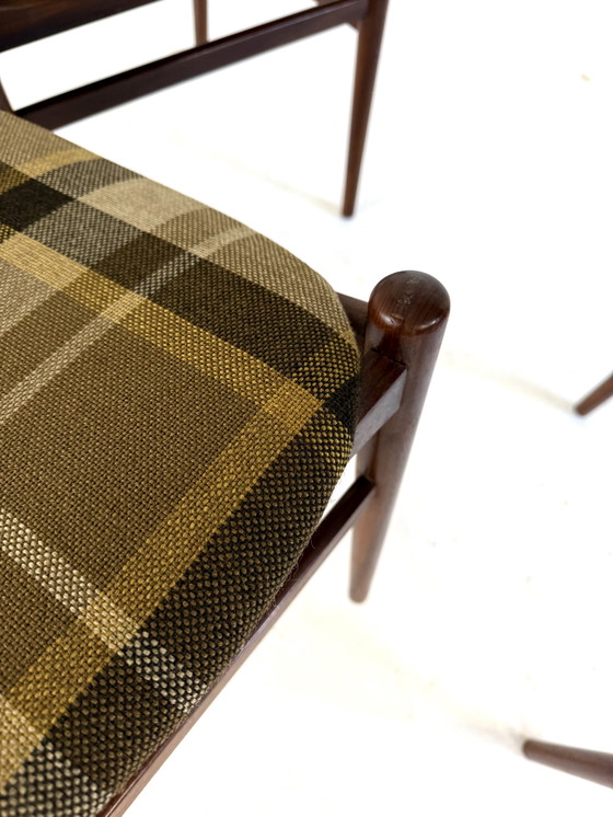 Image 1 of 4x vintage Danish dining chair '60