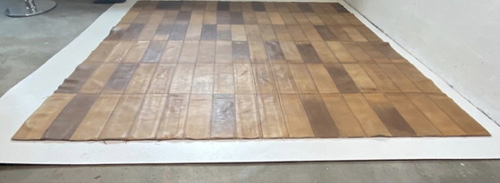 De Sede Patchwork Leren Vloerkleed Bruin Jaren 70 – Vloerkleden en tapijten, Leather (photo 5 of 7)