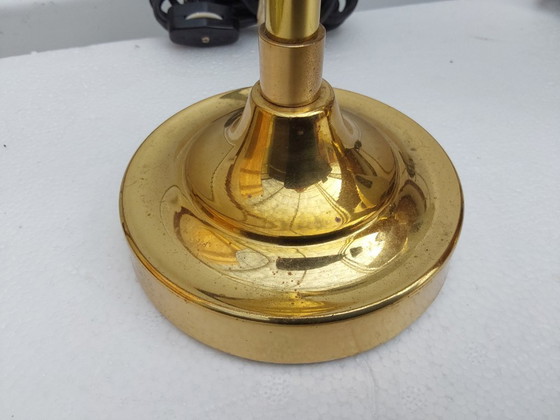 Image 1 of 2 shell lamps gold color HANS KÖGL style shell model